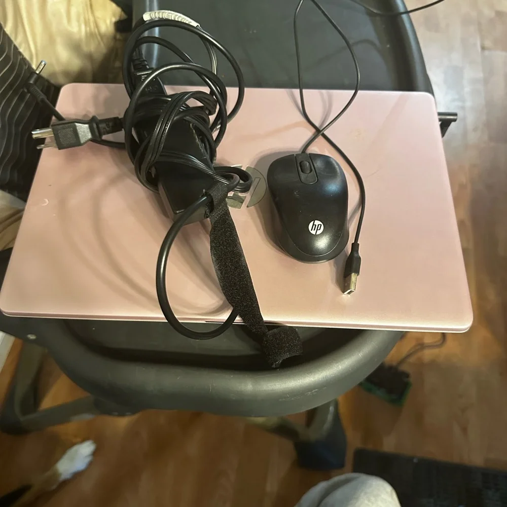 15.6 inch HP Pink Laptop